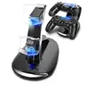 PS4 Controller Charger Charging Station, Dual USB Charger Charging Station Stand for Sony PlayStation 4