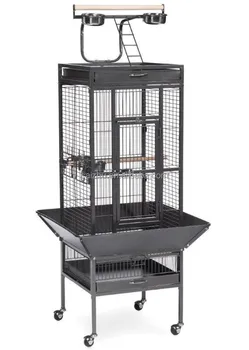 parrot cage and stand