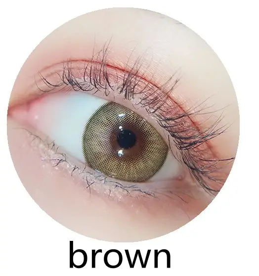 

new arrival Seattle brown natural color contact lens contact lenses hot selling cosmetic soft lens made in Korea