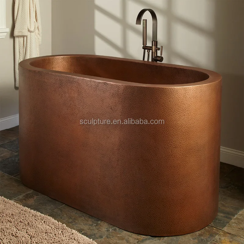 
hand made copper skirted freestanding cast iron bathtub/ cheap skirt bath tub 