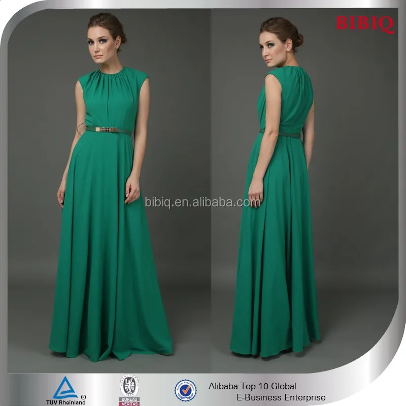 hijau emerald dress