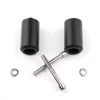 Motorcycle No Cut Frame Slider Protector For Yamaha YZF 600R 1996-2007 Thundercat Black