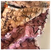 HLJG207# Wholesale flowers embroidery fabrics printing laser cut chiffon fabric