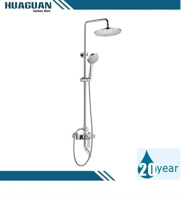 
hot sale luxurious wall mounted bathroom bath rain shower set 