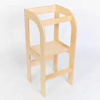 Toddler Learning Furniture Kitchen Helper Stool For Kids Learning