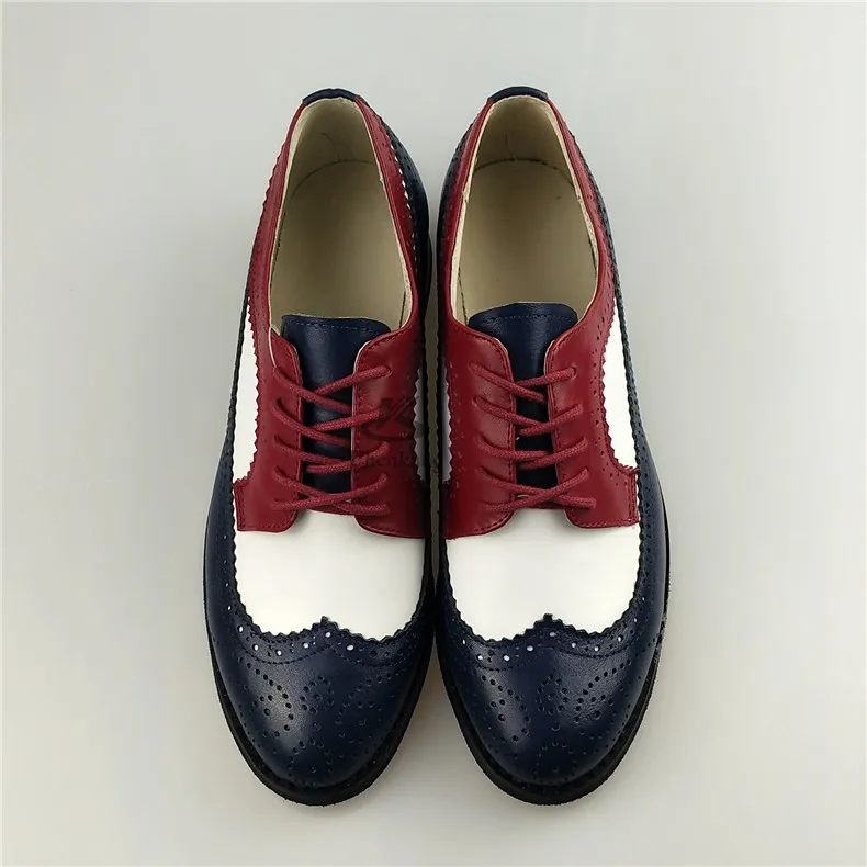 2016 Genuine Leather Big Woman Size 11 Designer Vintage Flat Shoes