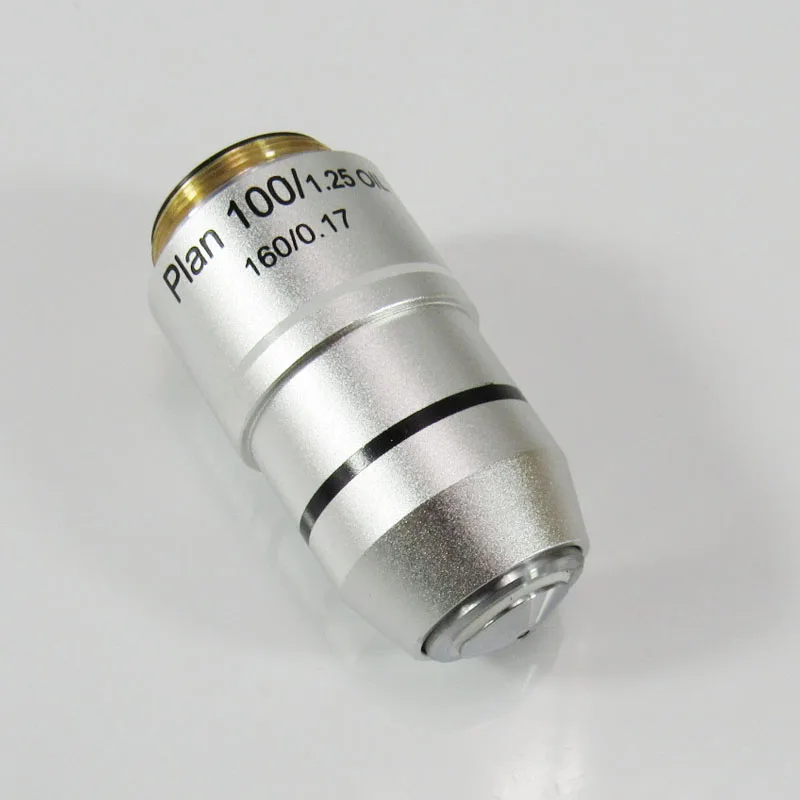 195 Flat Field Achromatic Objective Lens 4x 10x 20x 40x 60x 100x