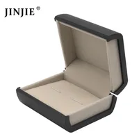 

High quality customsized logo black cufflinks display packing gift box
