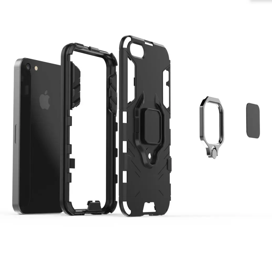 2019 Hot Sell Mobile Phone Case With Built In Kickstand For Iphone XSMAX Iphone XR XS X  5 6 7 8  PLUS