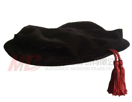 tudor bonnet black with maroon.jpg