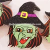 soft board round halloween witch hanging animated halloween ornaments