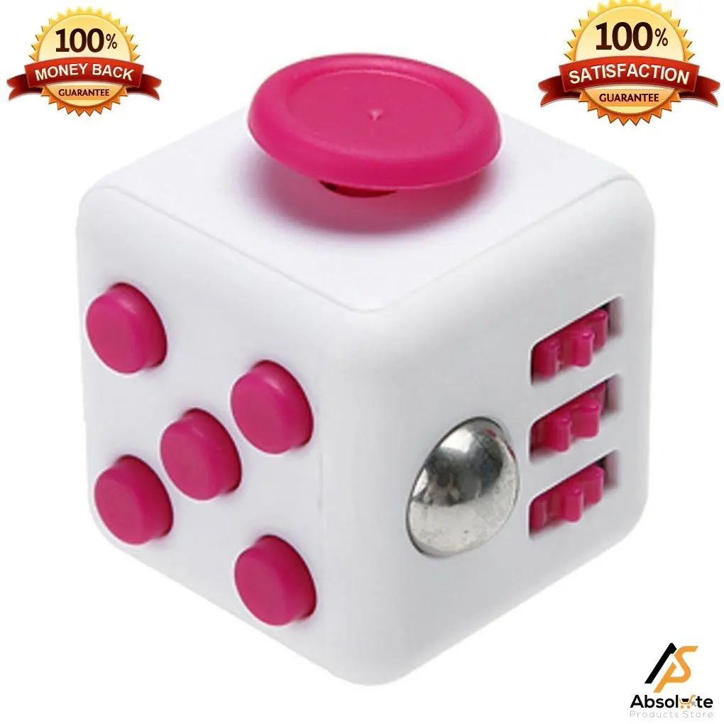 Generic Official Fidget Cube | Anti-anxiety Cube | Anti-Depression Toys | Helps To Relieves Stress, Anxiety and Boredom | Stress Cube for Fidgeters | Anti-Depression Toys