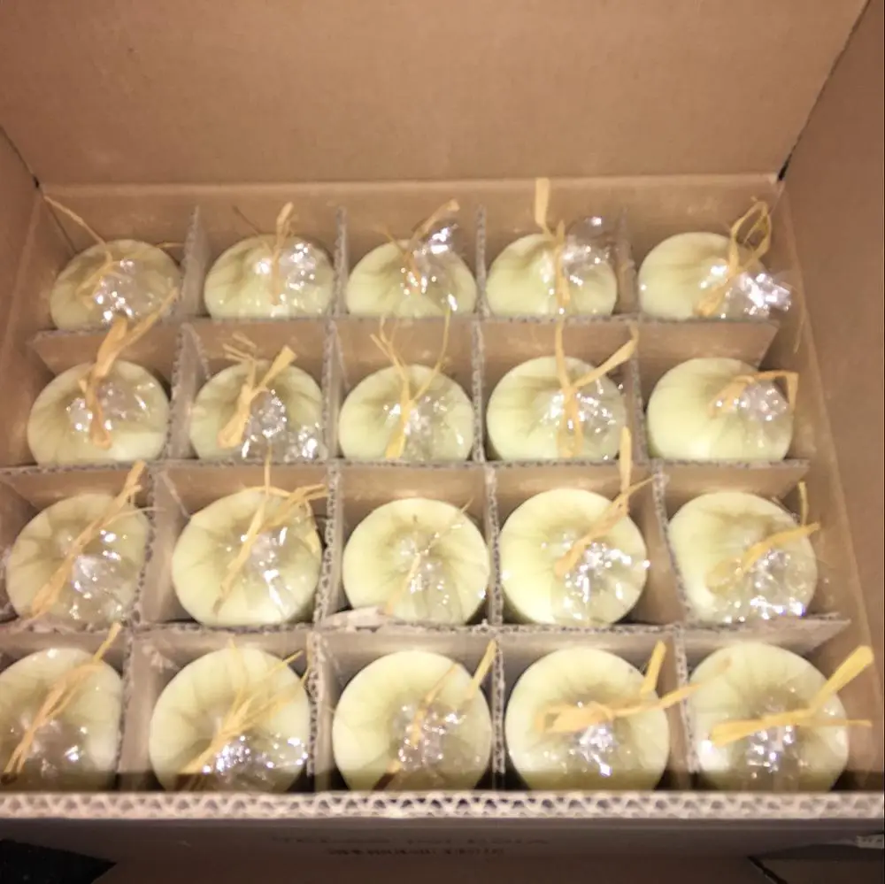 pillar candles (3)