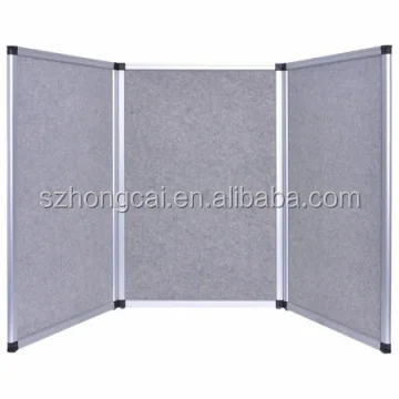 
tabletop fabric folding panel display board 
