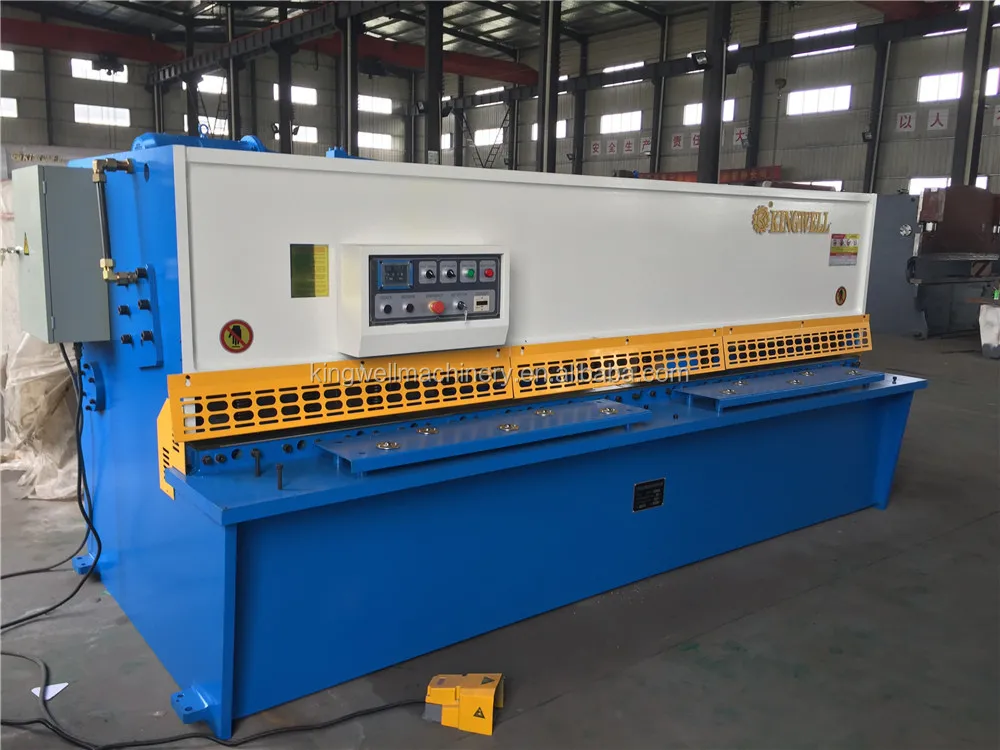 Qc12y 6mm 3200mm Sheet Plate Hydraulic Cutting Machine Buy Cutting