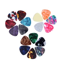 

Cheapest Wholesale 0.71mm Blank Pearl Celluloid Medium Guitar Picks/Plectrum