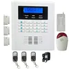 Quad Band Gsm And PSTN LCD Display Wireless Home Security Alarm Burglar System