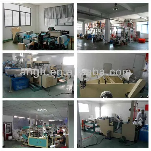 guohong manufacturer OEM disposable plastic apron