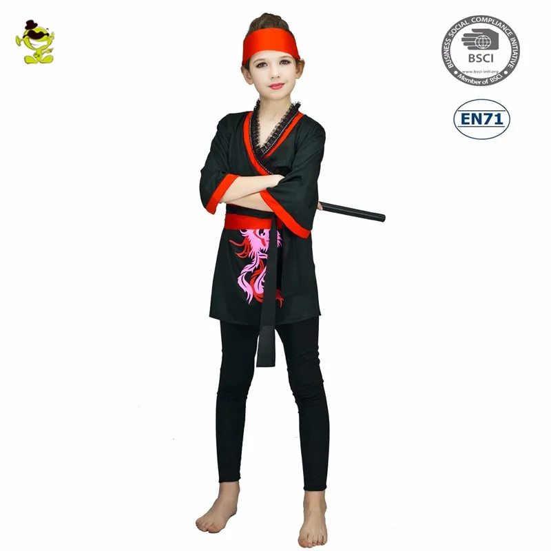 Halloween Dress Up Party Cosplay Ninja Costume Kids Cosplay Japan Ninja Dress For Girl Buy