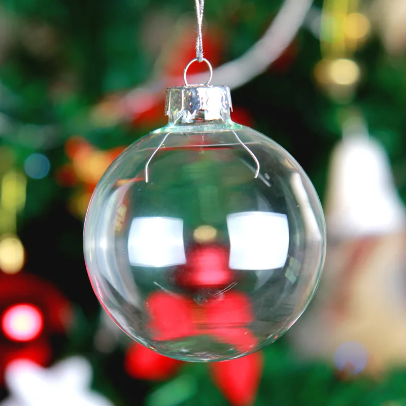 Clear Glass Ball 100 Wholesale Clear Glass Christmas Ball Ornament Buy Custom Christmas