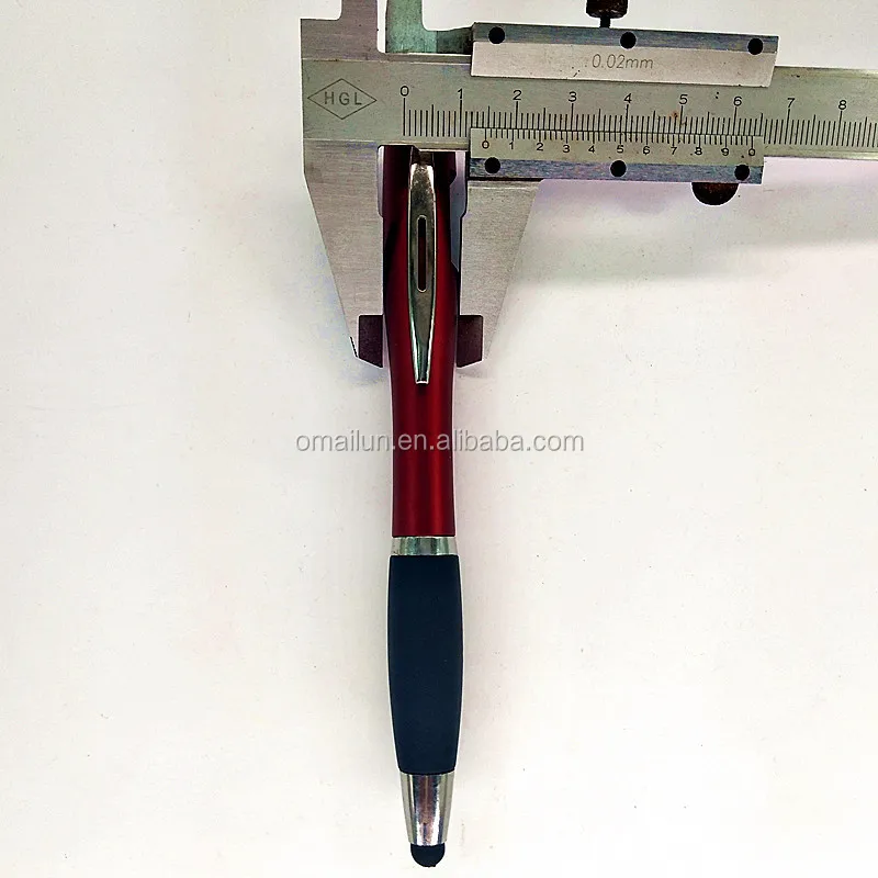 ballpoint pen with watch