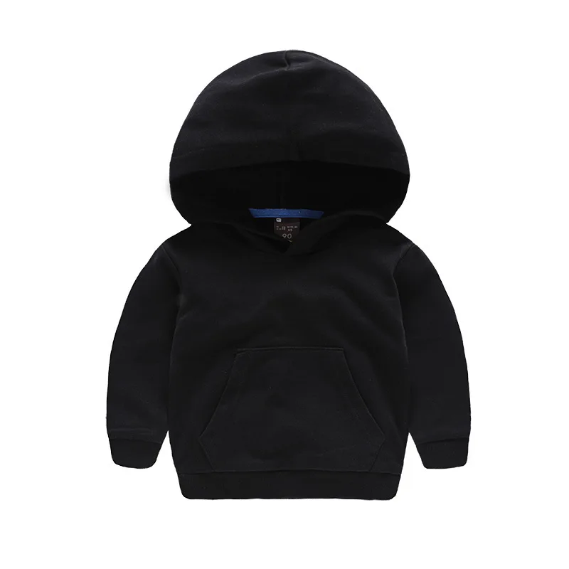 
Custom logo design children pullover blank plain french terry printed kids hoodies blank 