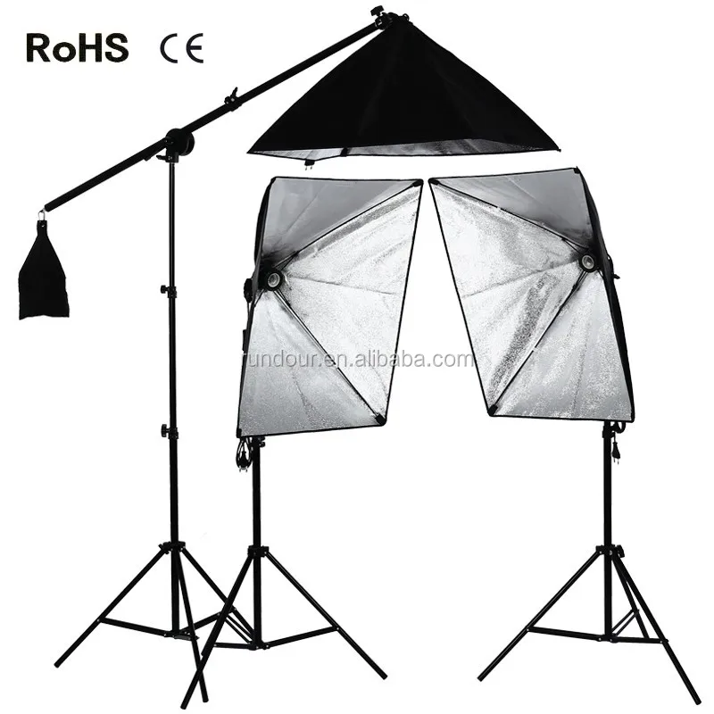 50*70cm Diffuser Continuous Lightings Softbox 100240v E27 Lamp Holder