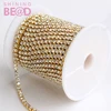 wholesale ss6,ss10 ss12,ss16,ss18 one close sparkling rhinestone cup chain