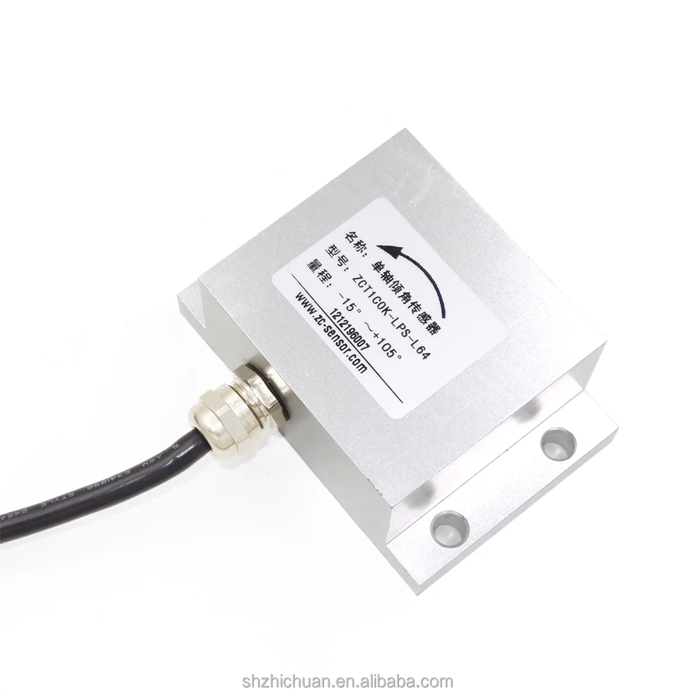 
Single Axis 4-20mA Analog Current Output Inclinometer/Tilt Sensor ZCT1XXK-LPS-X64 