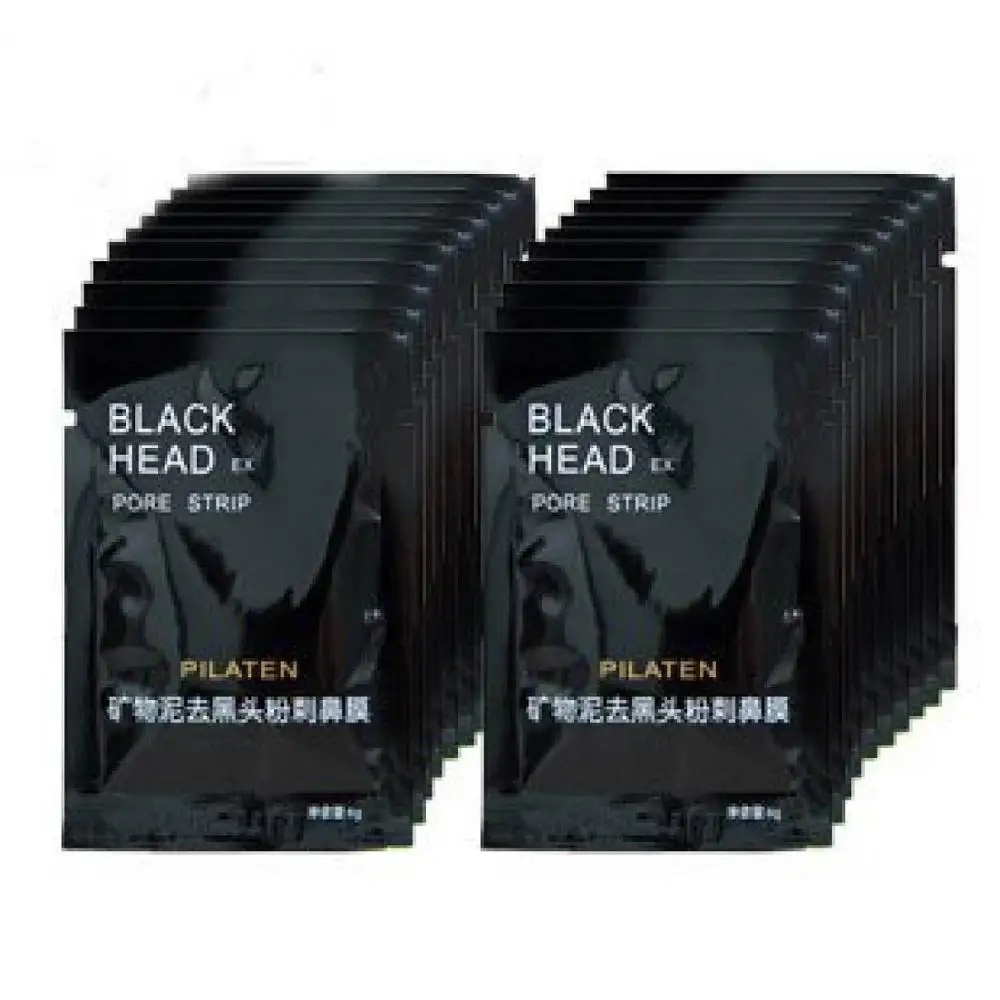 Ready To Ship Pil'aten Deep Cleansing Black head remover mask black face Mask OEM