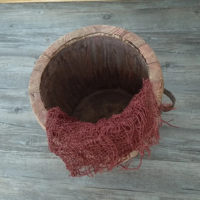 
Newborn jute photography props,basket cushion colorful jute blanket for baby photography props,basket filler props 