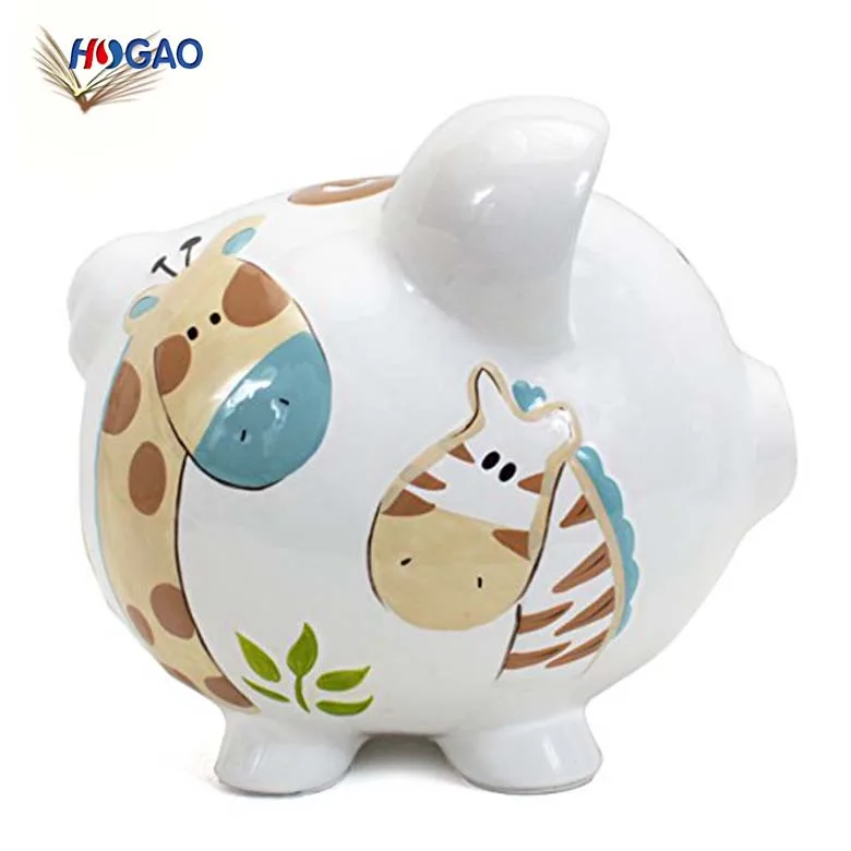 Wholesale Ceramic Pig Coin Bank Custom Made Piggy Banks For Perfect