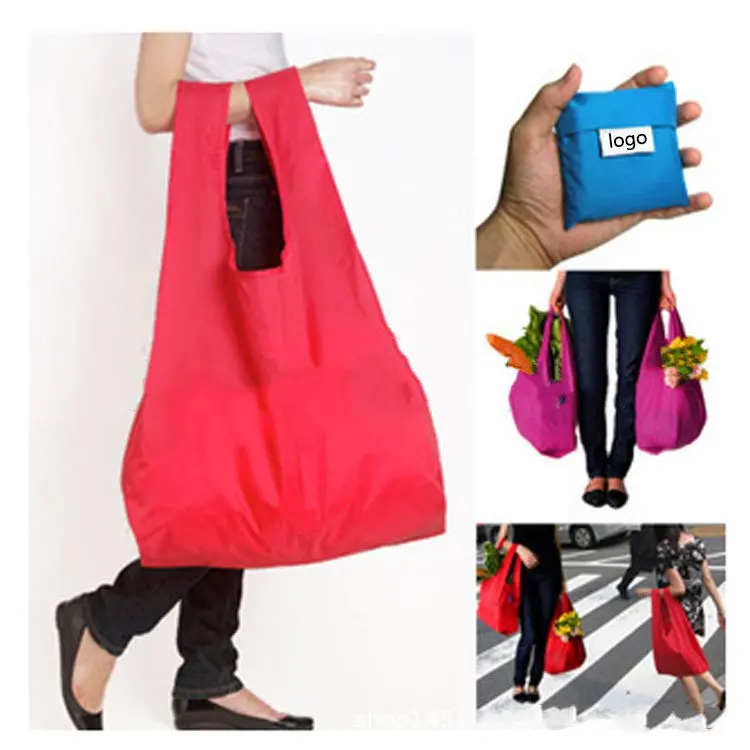 

custom polyester foldable bags shopping bag