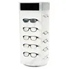 rotatable plexiglass sunglasses display rack acrylic 4 silver mirror eyewear display stands cabinets