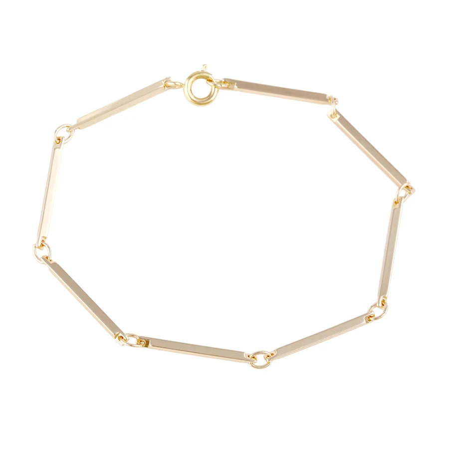 

74547 high quality costume fashion jewelry 18k gold bulk charm bracelets