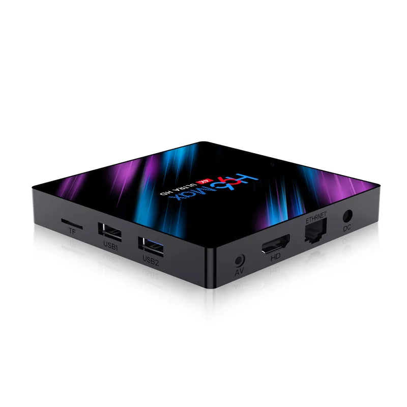 

Android 9.0 H96 Max Rockchip RK3318 4K Smart TV Box 2.4G&5G Wifi 4GB Android Set Top Box
