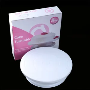 Image of Amazon Hot Sale Wholesale Plastic Decorating Rotating Cake Turntable Stand for Baking Tools