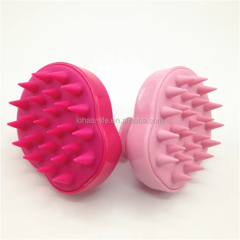 

Silicone Relaxing Washing Hair Scalp Scrub Massage Brush