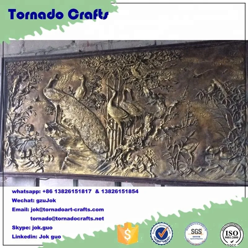 
Professional Hand carving marble stone landscape Painting wall relief sculpture 
