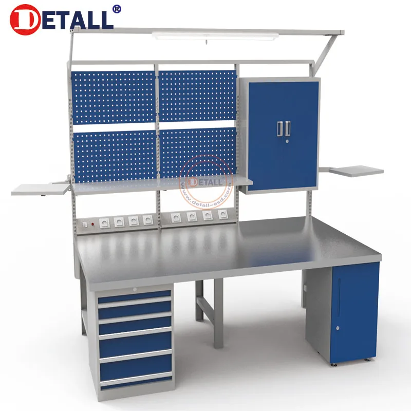 New Products Industrial Metal Electrical Steel Work Bench With Drawers