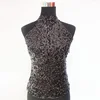 Luxurious Female Sexy Gold Sequin Latin Dance Tops Night Club Wear For Woman 6 Color ZH1303