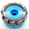 High efficiency Diamond end mill cartridges tools PCD CNC Face Milling cutter insert for aluminum processing