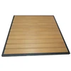 Scratch Resistant Bamboorestaurant Solid Wood Table Top