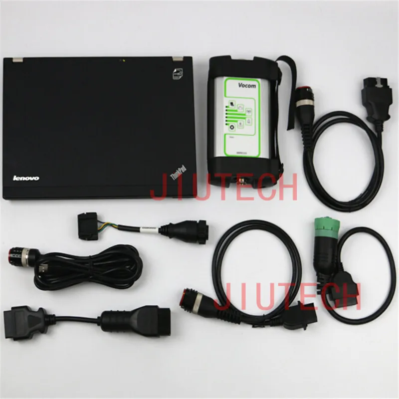 

Truck Diagnostic tool for volvo Vocom 88890300 with t420 laptop Tech Tool 2.7 vcads construction excavator diagnostic scanner