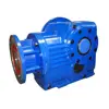 KAF Flange mounted helical bevel gearbox crane gearbox 12 volt motor and gearbox bevel gears reducer for grinding machine