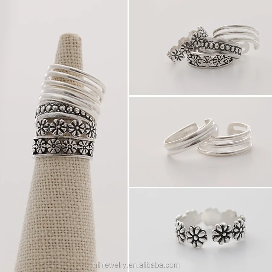 Ladies Summer Jewelry Silver Plated Toe Foot Finger Ring Buy Foot