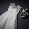 Appliques mermaid train princess bride village dress gown for wedding cheap