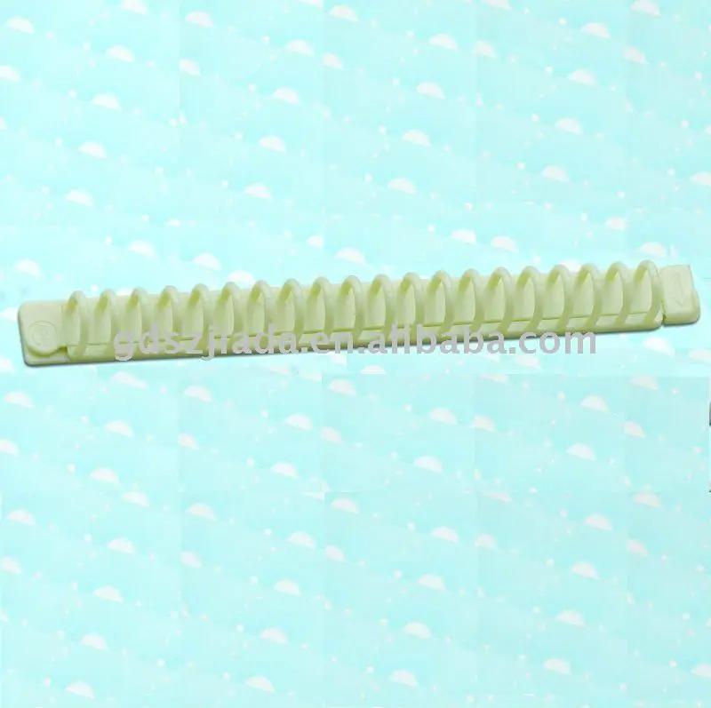 
Good Quality 20 Hole Plastic Ring Binder Clip Mechanism For Notebook 