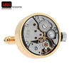 Fashion Nice Quality Brass Rose Gold Watch Mechanical Cufflinks