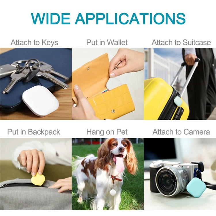 Smart Key Finder Antilost Tag Wallet Bags Pet Tracker Mini Locator
